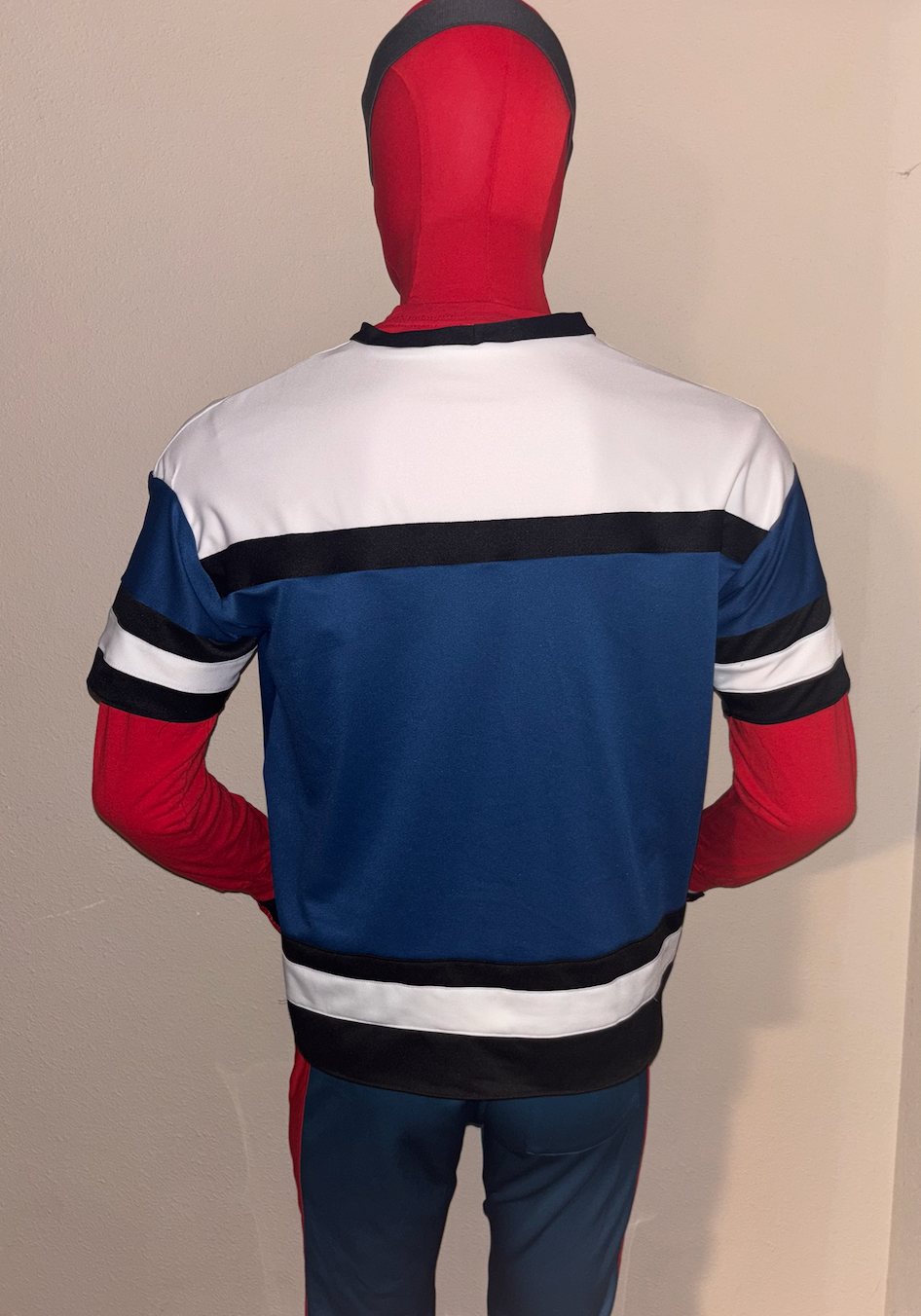 Your Friendly Neighborhood Spider-Man Hockey Jersey Sewing Pattern